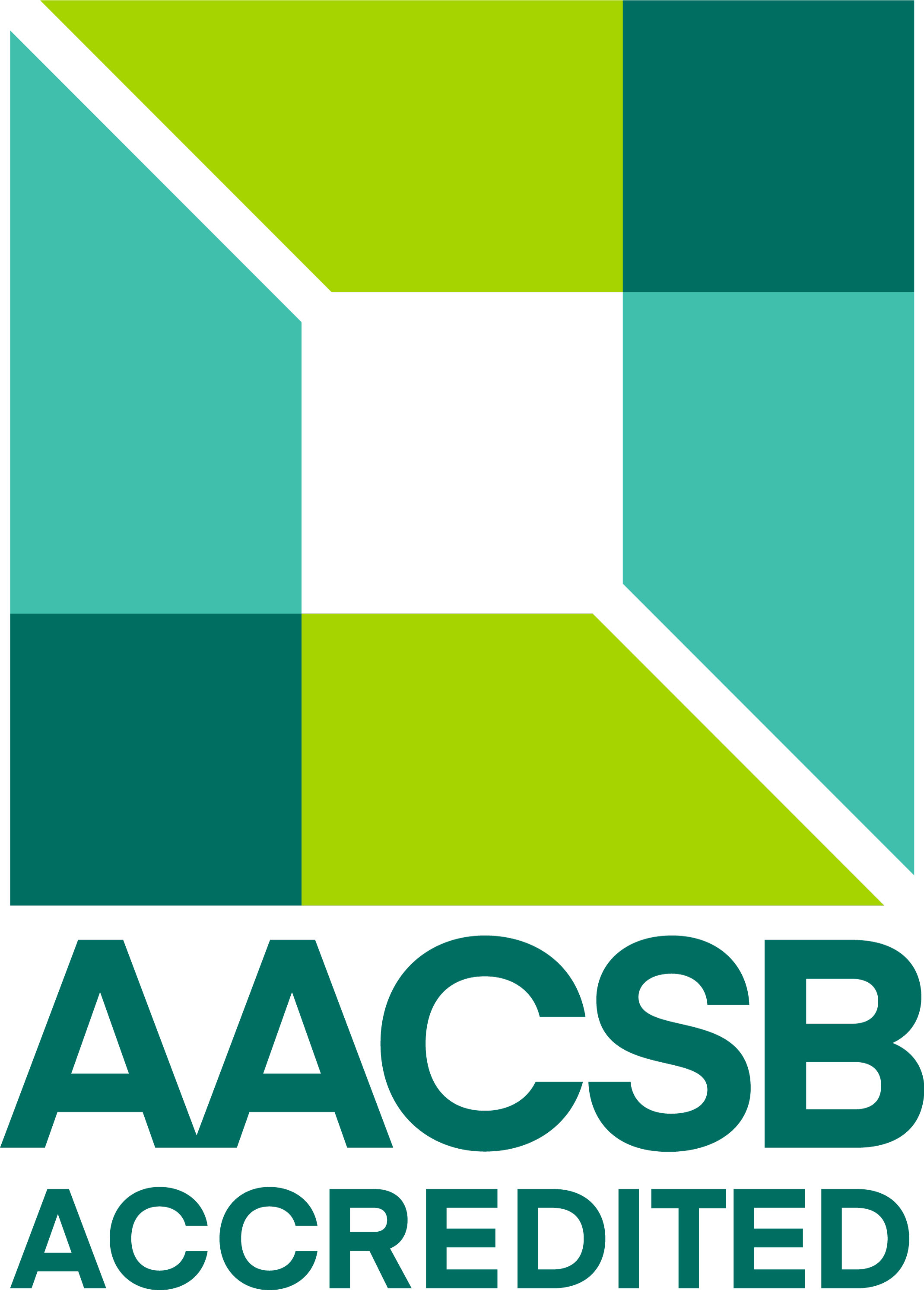 AACSB logo: AACSB Accredited