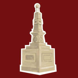 illustration of Maxcy Monument