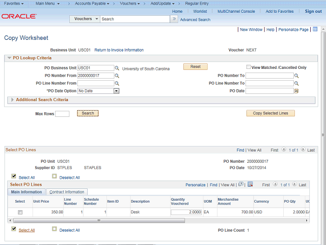 Screen image of this step