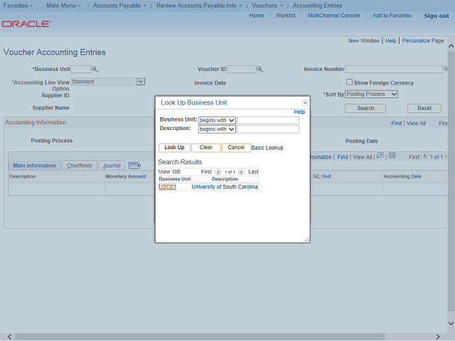 Screen image of this step