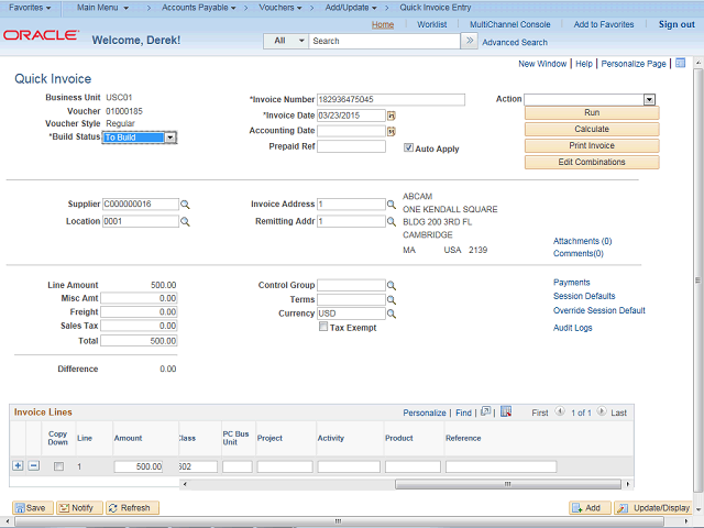 Screen image of this step