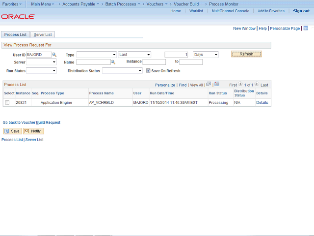 Screen image of this step