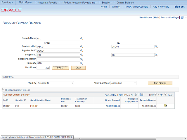 Screen image of this step
