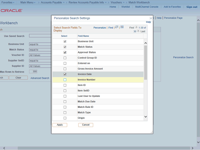 Screen image of this step