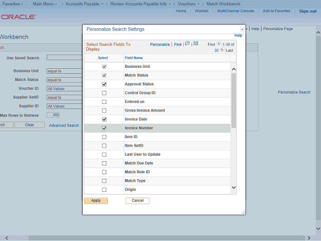 Screen image of this step