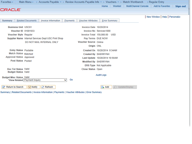Screen image of this step