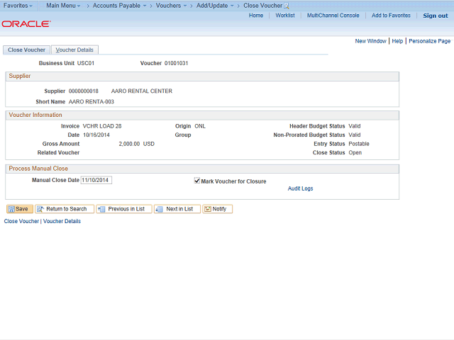 Screen image of this step