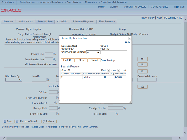 Screen image of this step