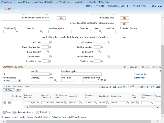 Screen image of this step