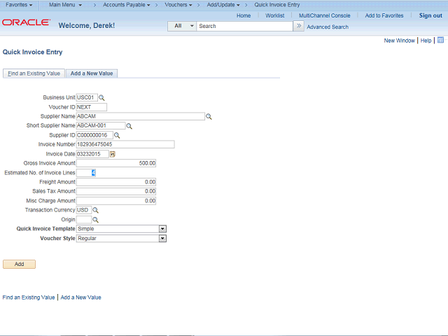 Screen image of this step