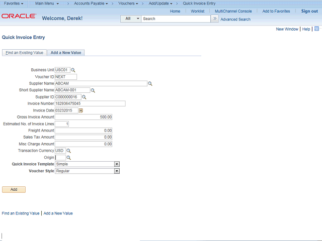 Screen image of this step