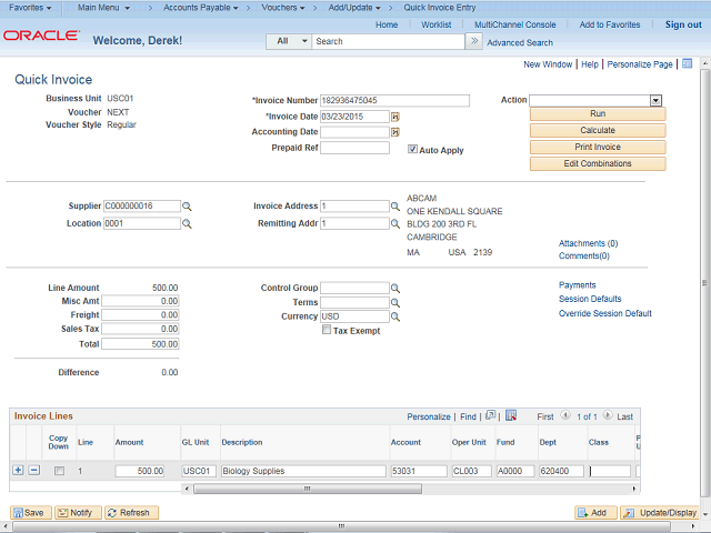 Screen image of this step