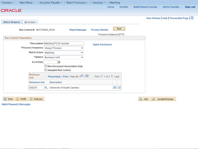 Screen image of this step