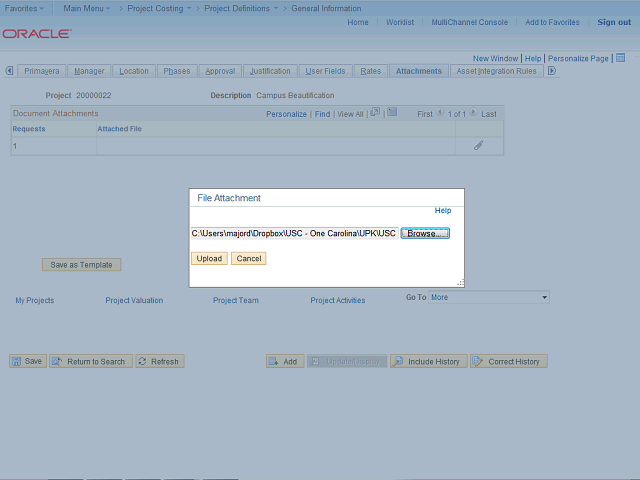 Screen image of this step