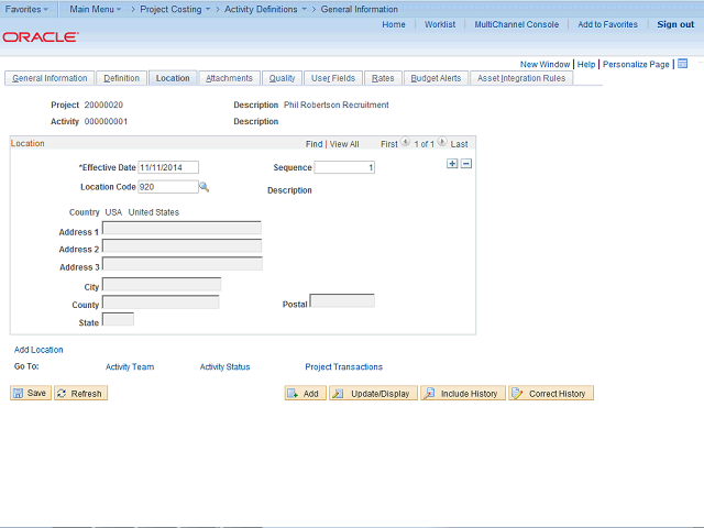 Screen image of this step