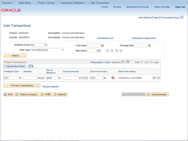 Screen image of this step
