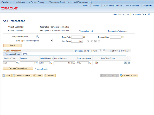 Screen image of this step