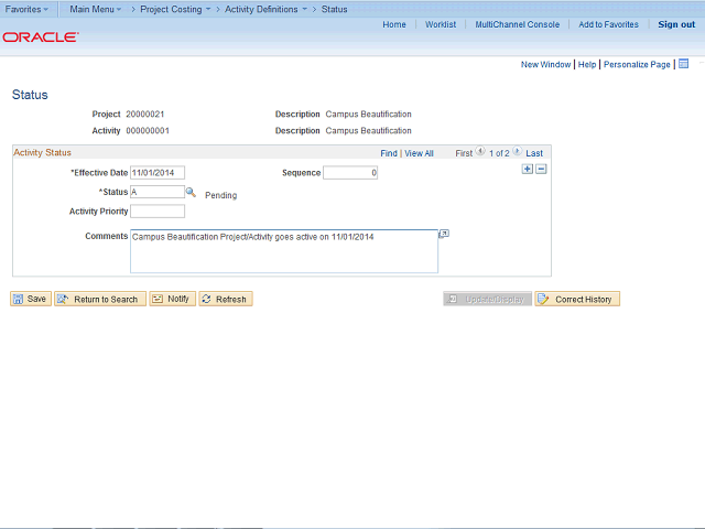 Screen image of this step