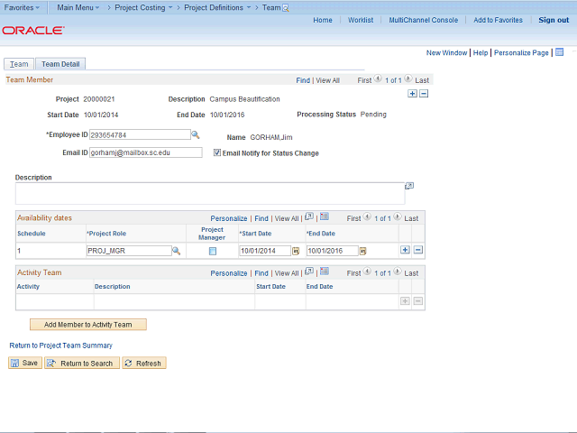 Screen image of this step