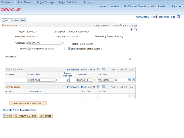 Screen image of this step