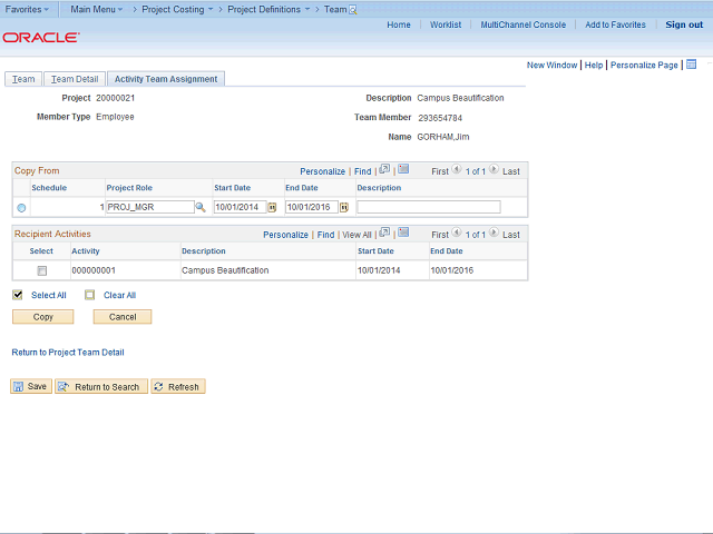 Screen image of this step