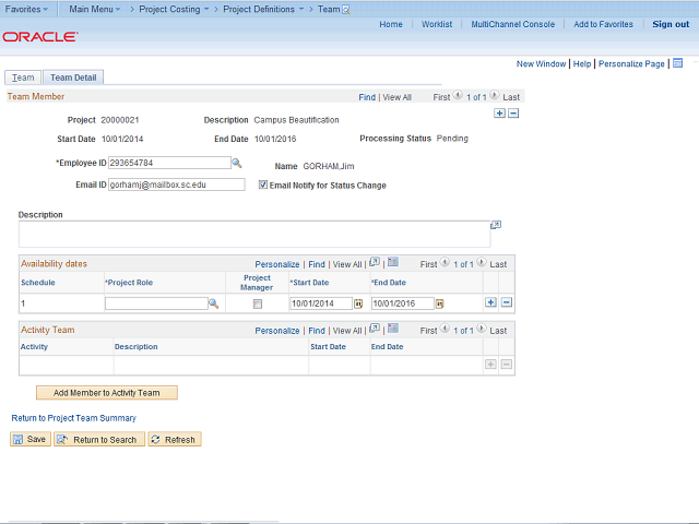 Screen image of this step