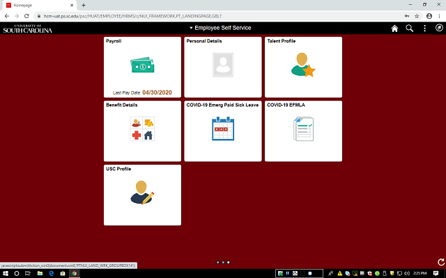 Screen image of this step