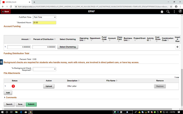 Screen image of this step