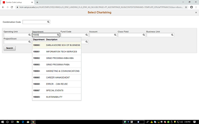 Screen image of this step