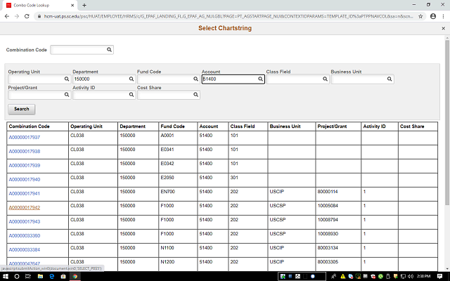 Screen image of this step