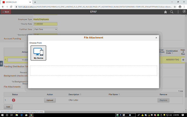 Screen image of this step