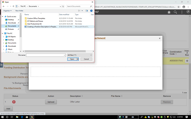 Screen image of this step