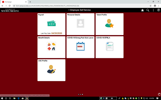 Screen image of this step