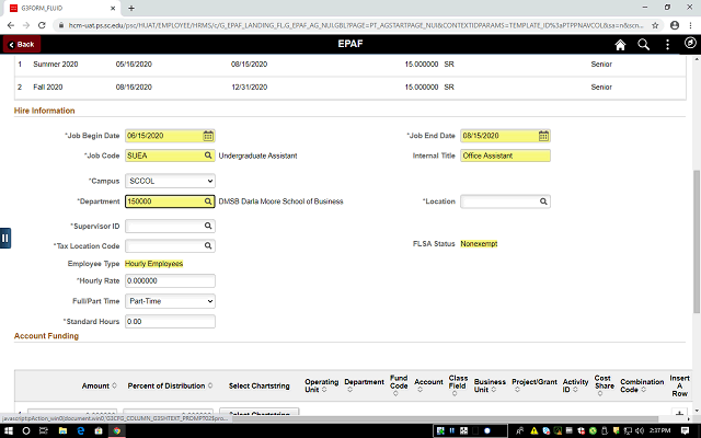 Screen image of this step