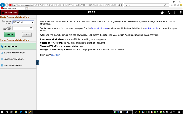 Screen image of this step