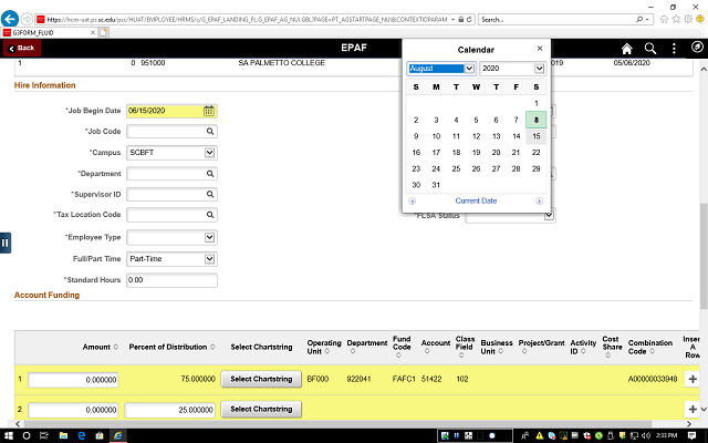 Screen image of this step