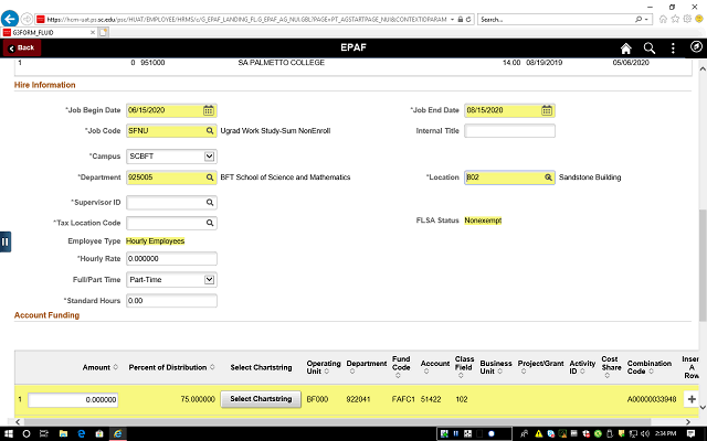 Screen image of this step