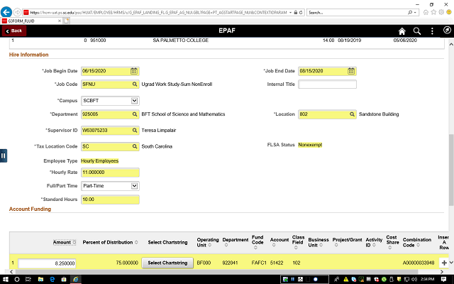 Screen image of this step
