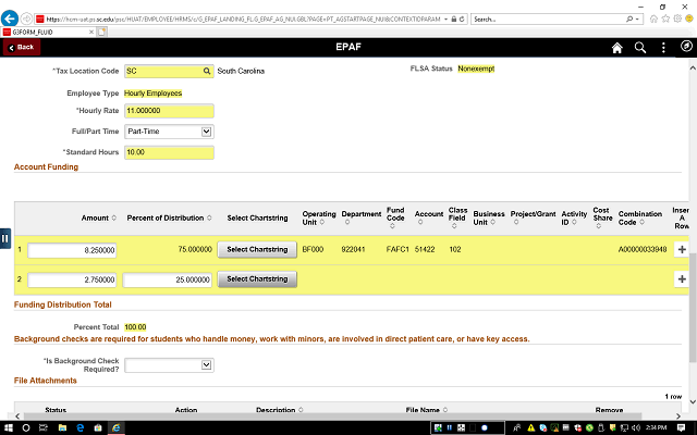 Screen image of this step