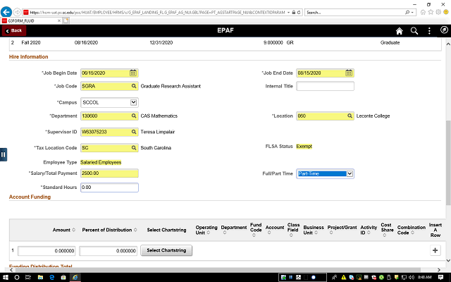 Screen image of this step