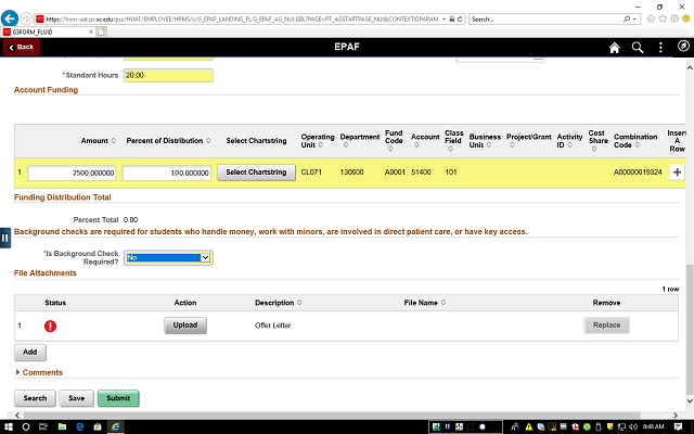 Screen image of this step