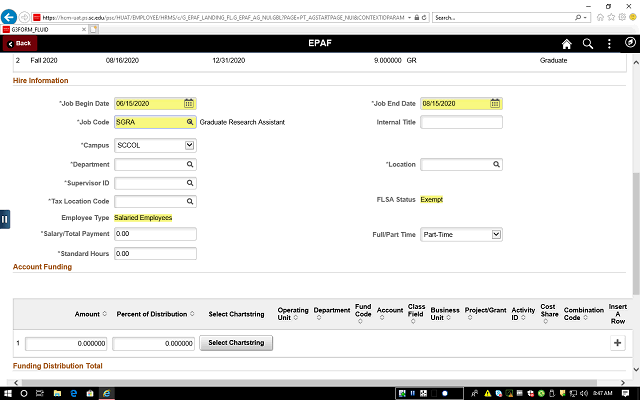 Screen image of this step