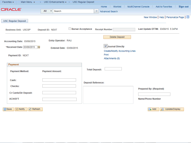 Screen image of this step