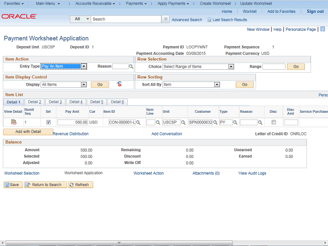Screen image of this step