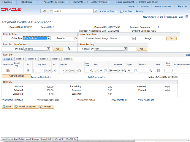 Screen image of this step