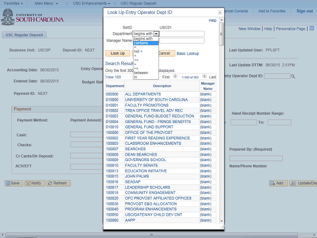 Screen image of this step