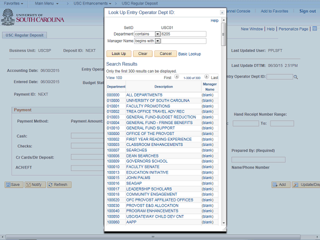 Screen image of this step