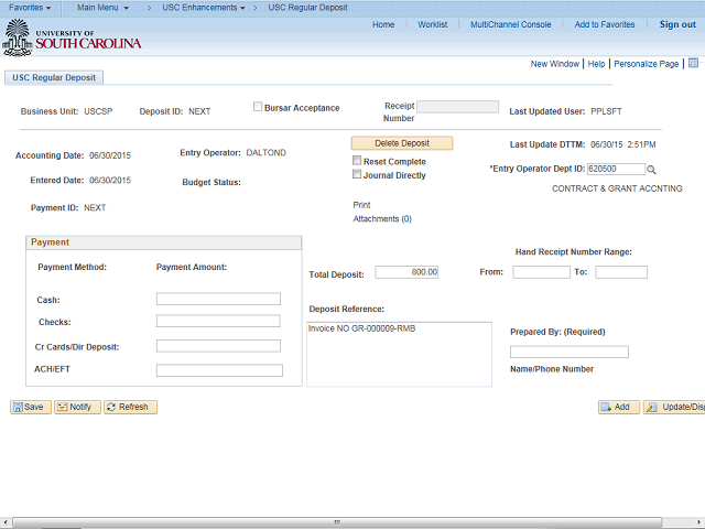 Screen image of this step