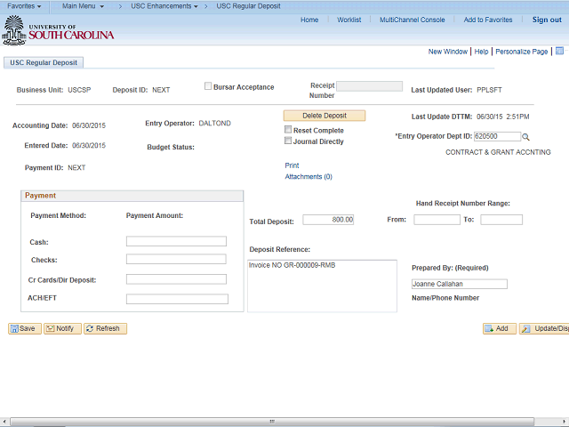 Screen image of this step