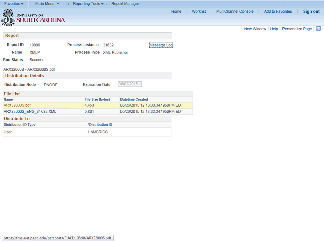 Screen image of this step